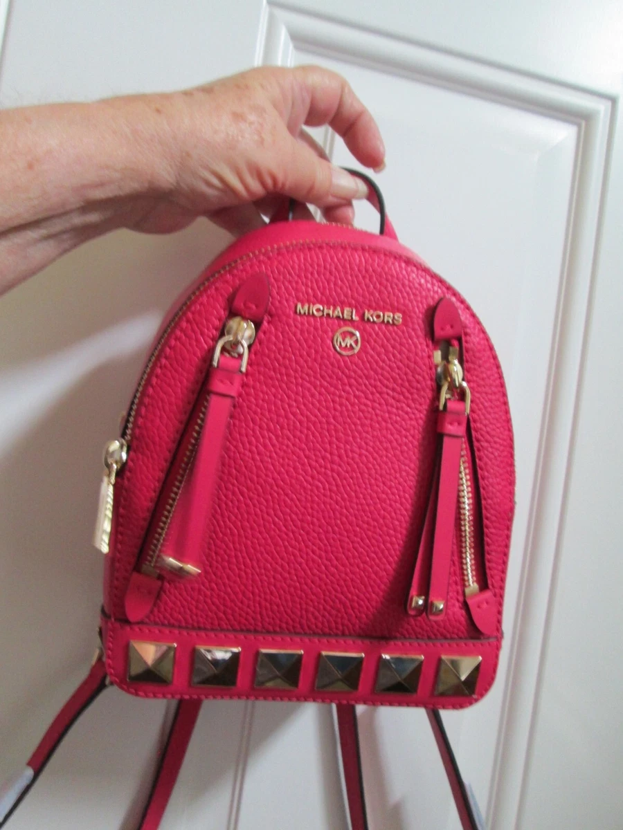 Michael Kors Women's Red Backpacks