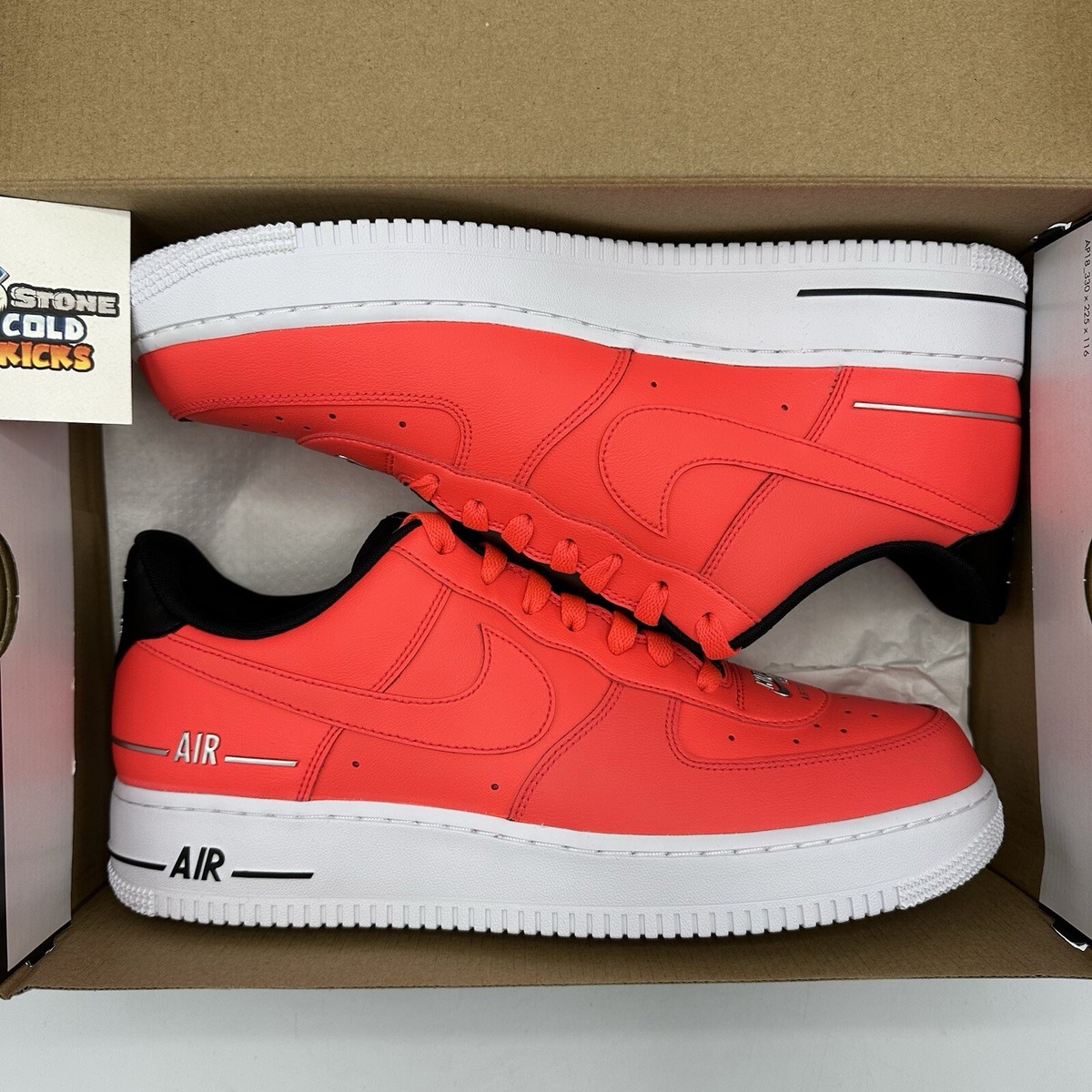 Nike Air Force 1 '07 LV8 Double Air Pack Laser Crimson CJ1379 600