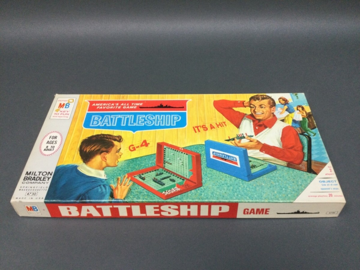 VTG Battleship Game.The Original 1967 Rare “Sexist“Cover Art