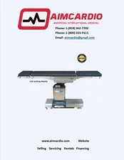 Amsco Steris 3085SP Operating Surgical Table|Newly Refurbished|New Batteries