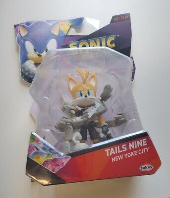 Jakks Pacific Sonic Prime Tails Nine New Yoke City 5-in