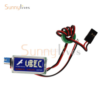 HOBBYWING RC UBEC Switch Regulator 5V 6V 3A Max 5A 2-6S Mode Lowest Noise RF BEC