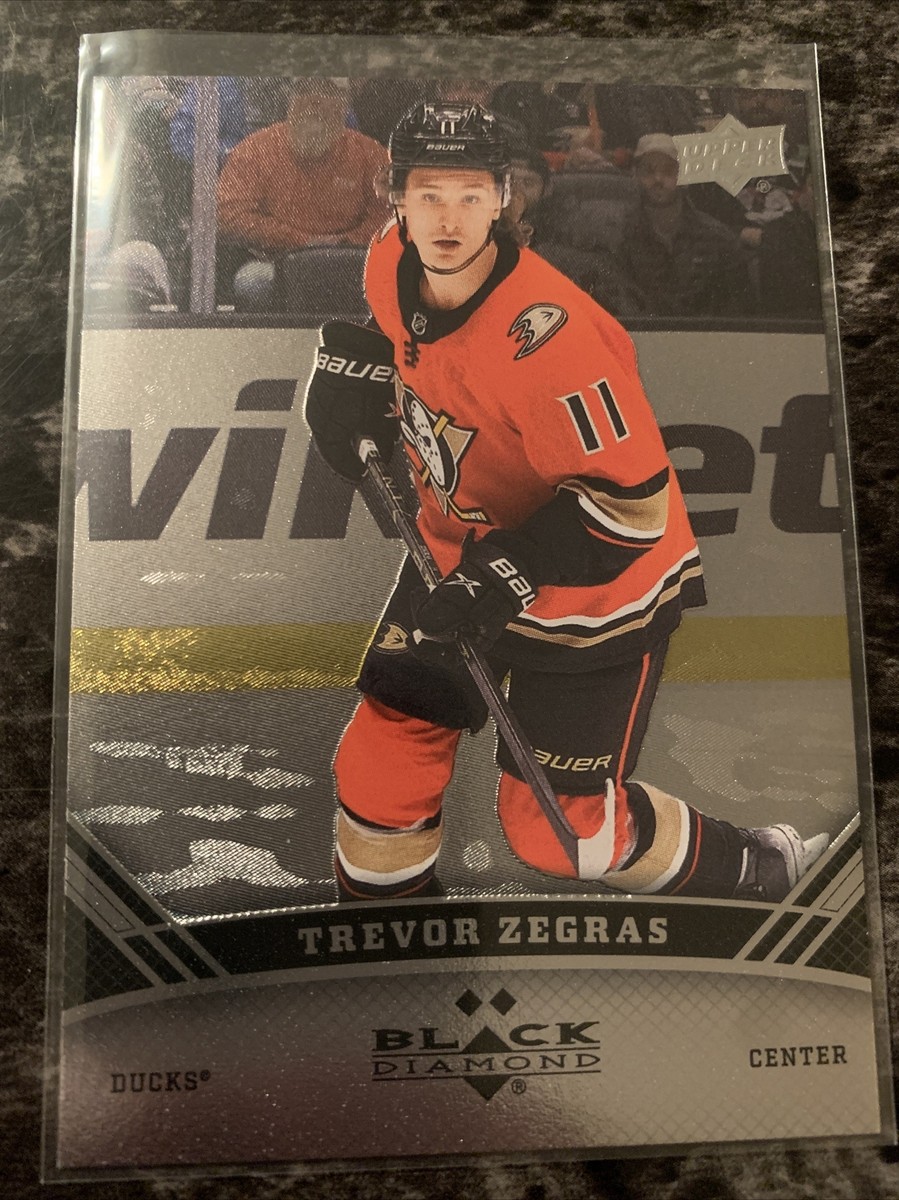 Trevor Zegras 2022-23 upper deck Extended Black Diamond BD-18 | eBay