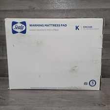 sealy warming mattress pad king white 78" x 80"