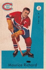 1959-60 PARKHURST # 2 MAURICE RICHARD CANADIENS DE MONTREAL
