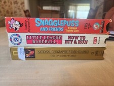 VHS Tapes 5 each OR 3 for 10