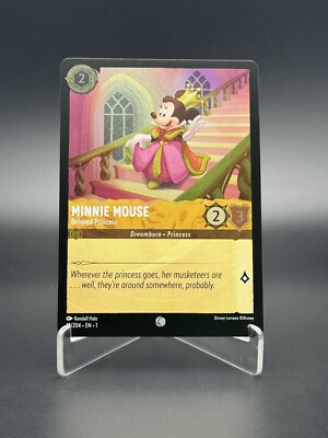Minnie Mouse 13/204 Cold Foil - The First Chapter - Lorcana TCG