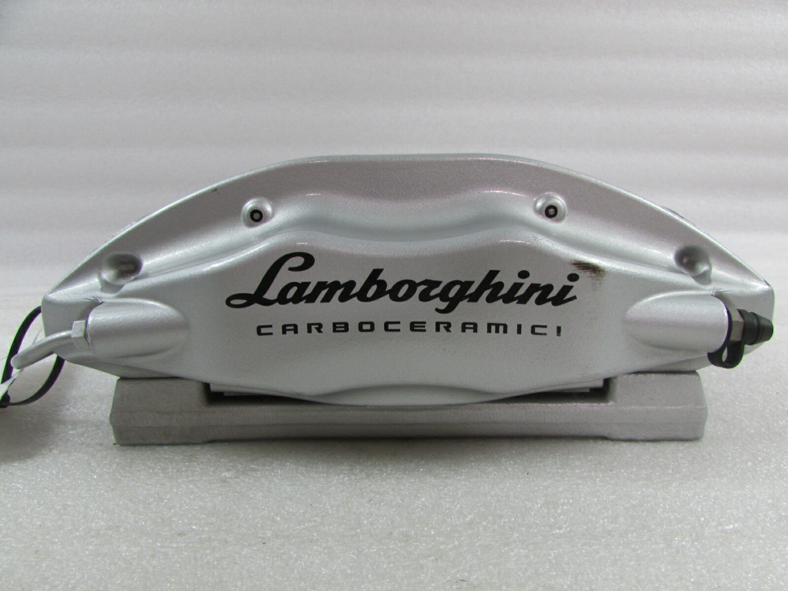Lamborghini Huracan, LH, Left Rear Brake Caliper, Silver, Used, P/N 4T0615405G