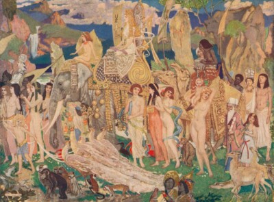 Queen of Sheba   : John Duncan : 1909 :  Archival Quality Art Print