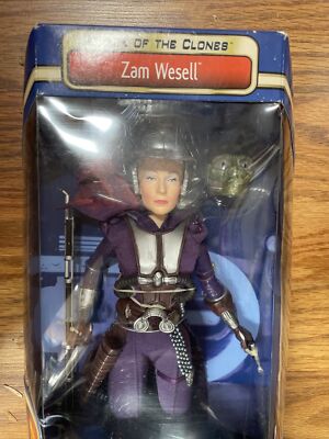 Hasbro Star Wars: Episode 2 Zam Wesell Doll Action Figure | eBay