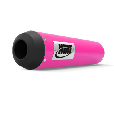 HMF Performance Series Pink Slip On Exhaust Pipe Blackout End Cap Outlaw 90 110