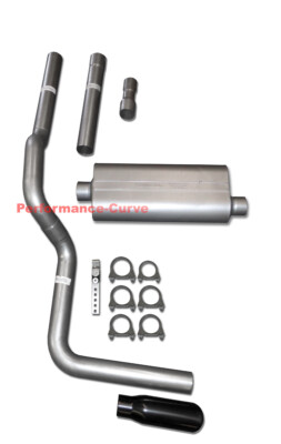 Mandrel Bent Exhaust w/ Flowmaster 70 Series Mellow Fits 88-01 Dodge Ram 5.2 5.9