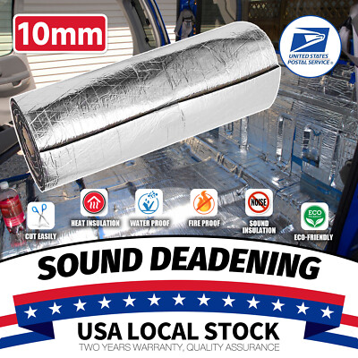 Heat Insulation & Sound Deadener 21.5 Sqft for Floor,Cab,Door,Trunk Noise Killer