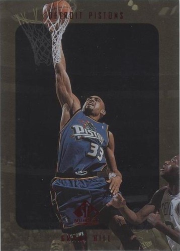 1997-98 Finest #40 Grant Hill Refractors No Protector - Gradable