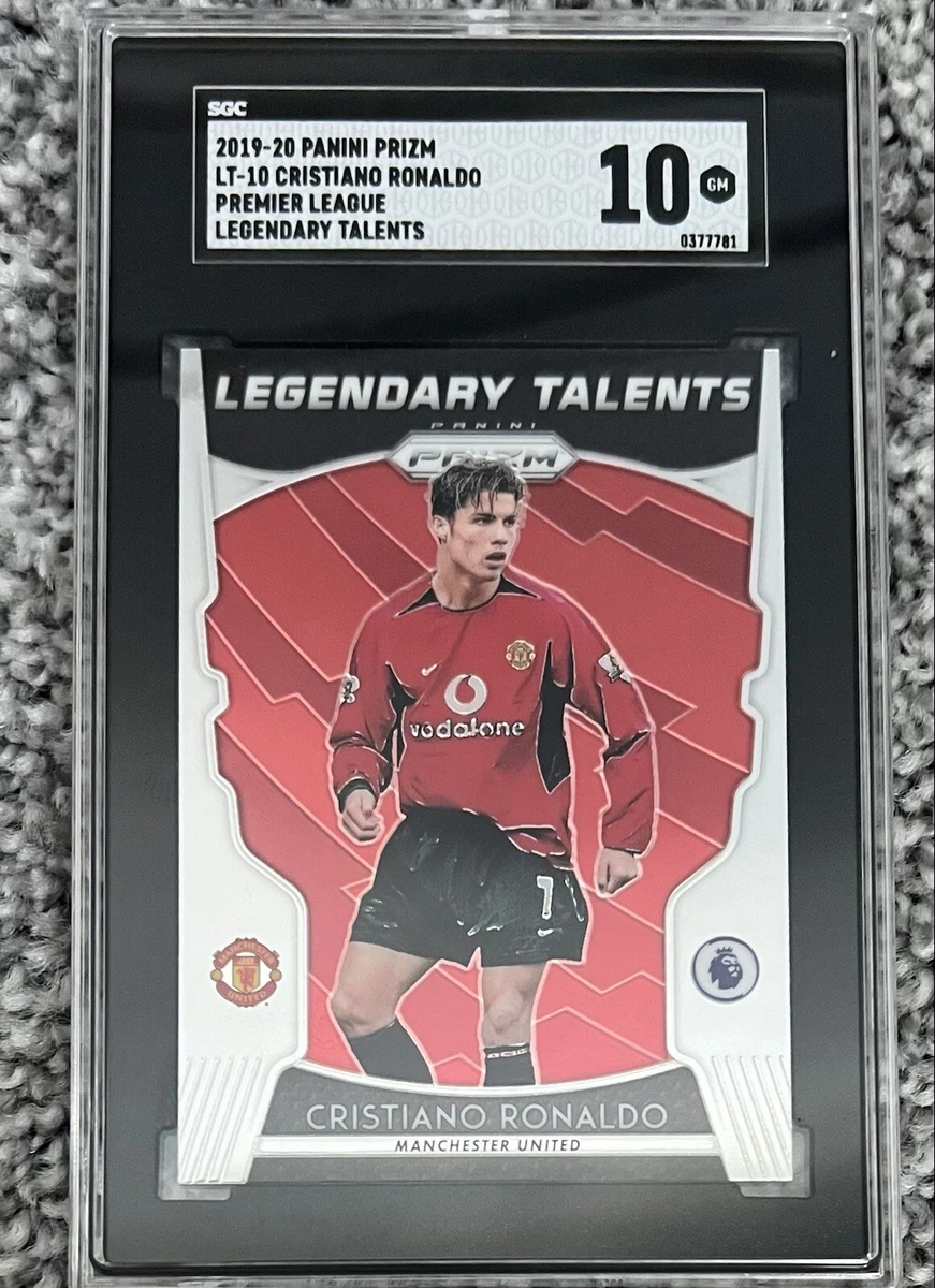 2019-20 Panini Prizm Premier League Cristiano Ronaldo #LT-10 for