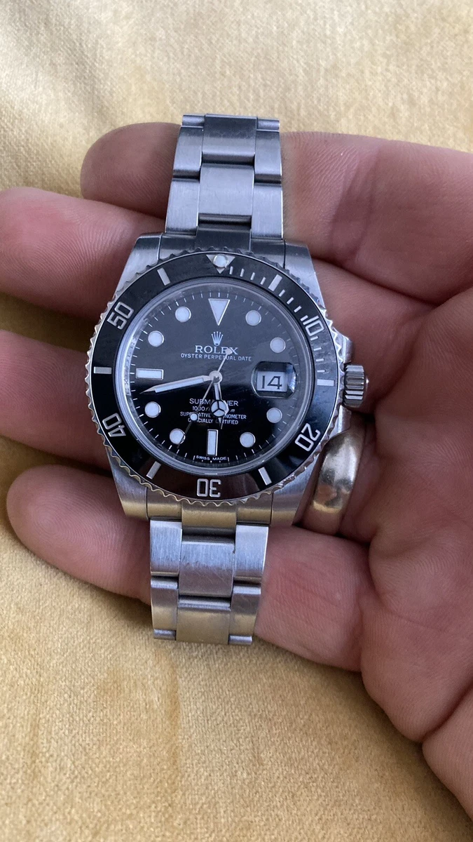 2013 Rolex Submariner Men s Black Watch 116610LN 40mm
