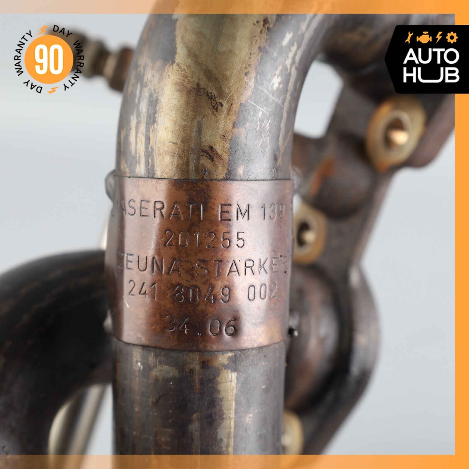 05-07 Maserati Quattroporte M139 Exhaust Manifold Left & Right Side Set OEM 51k