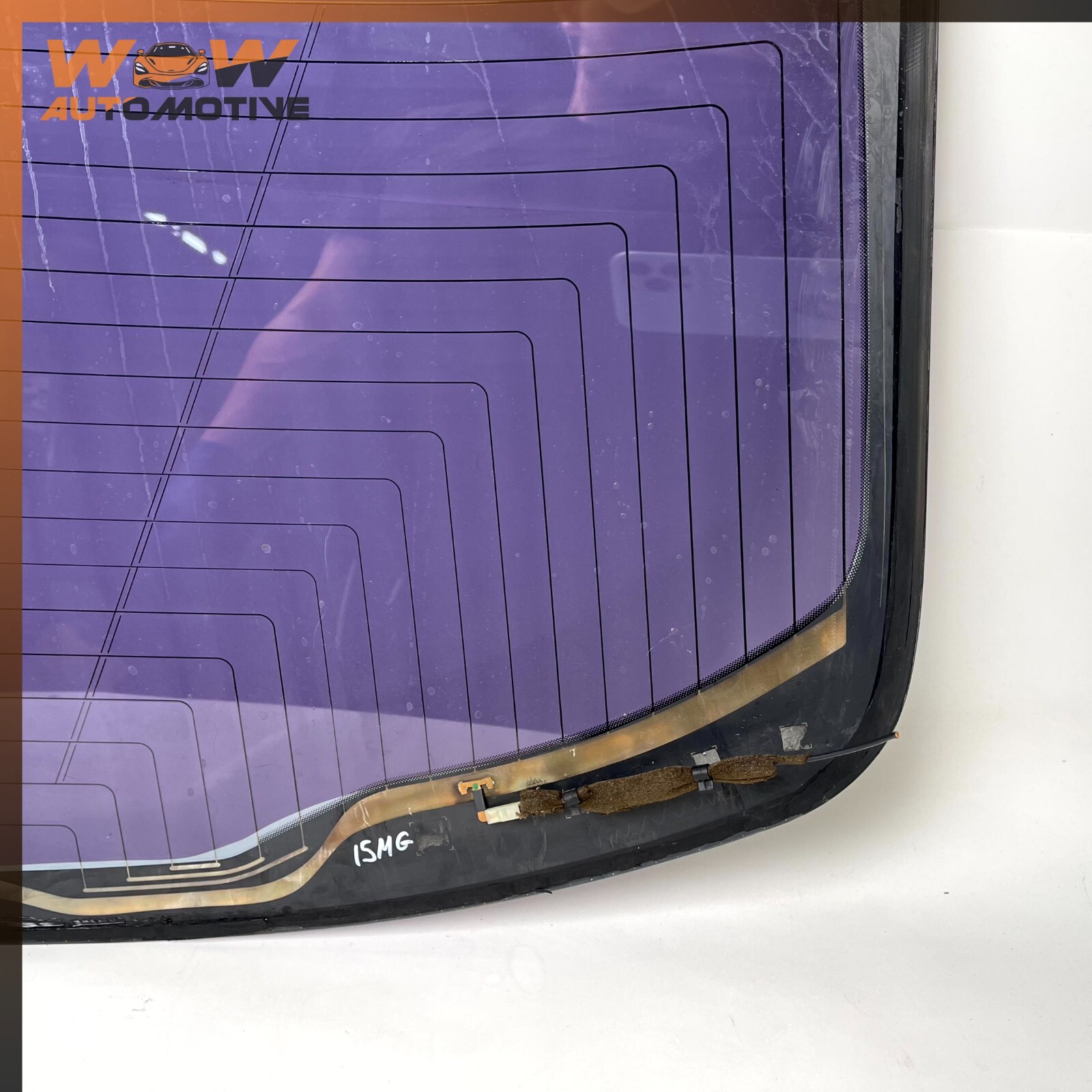 14-17 MASERATI GHIBLI REAR BACK WINDSHIELD WINDOW GLASS OEM