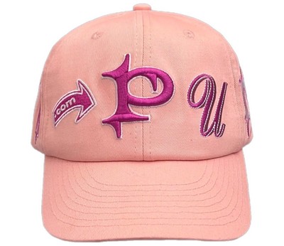 Punkandyo Pink 360 Cap Hat Snapback Embroidered Skater Punk ...