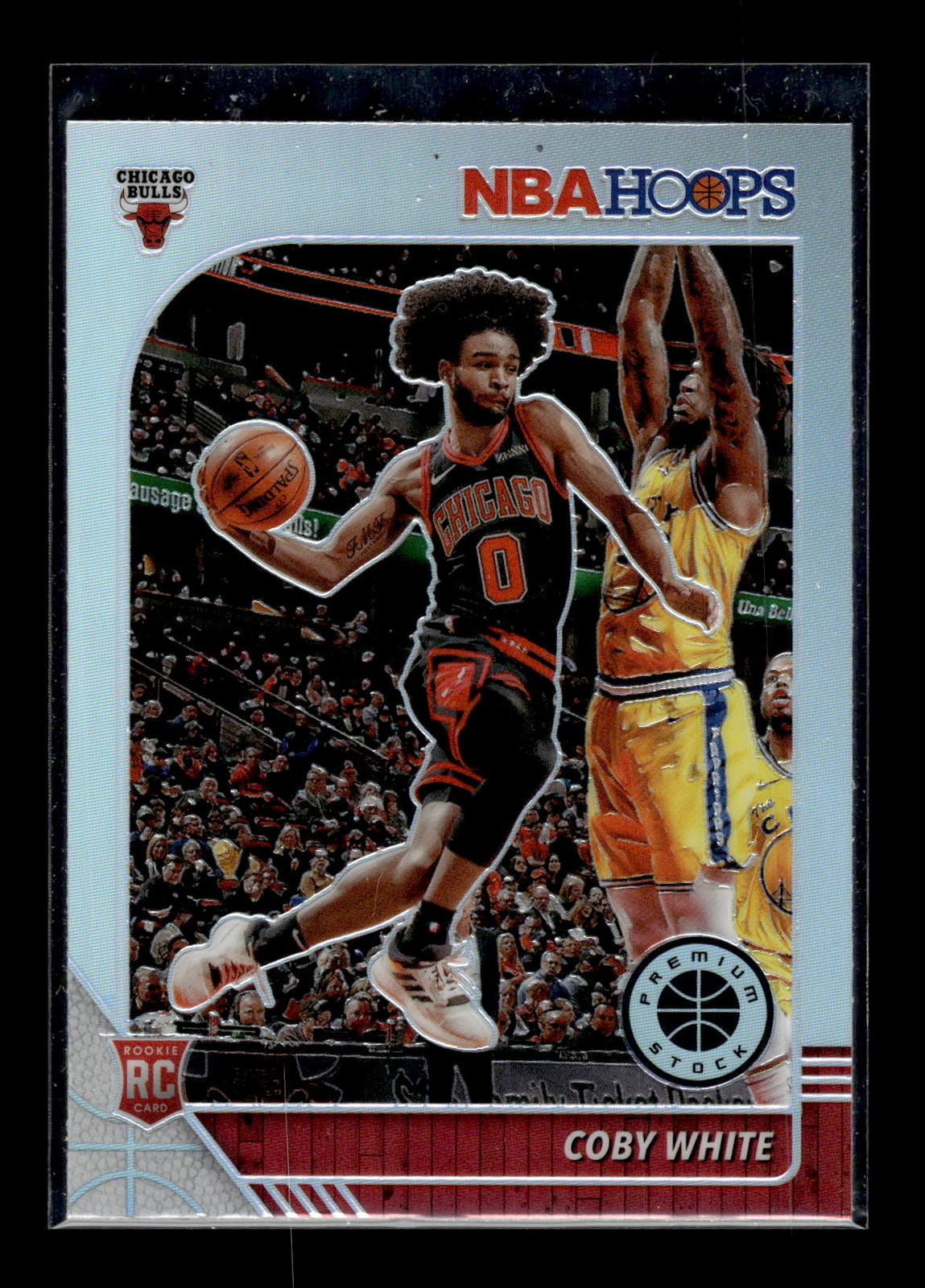 2019 Hoops Premium Stock #204 Coby White Silver Prizm Rookie Mint+ New