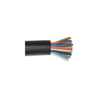 150' 12 AWG 30 Conductor SOOW Portable Power Cable CPE Jacket Black 600V