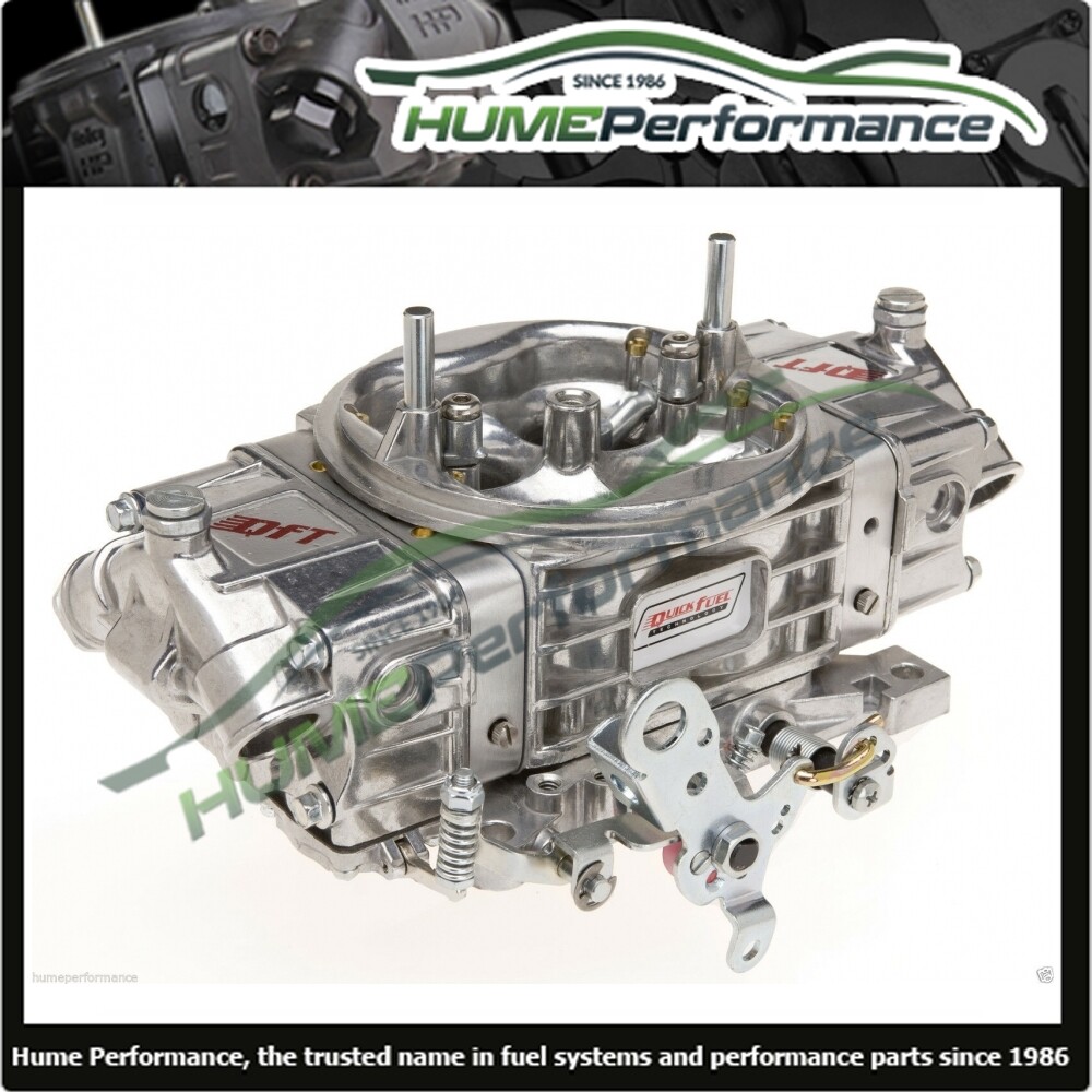 Jet Size Holley 850 CFM Double Pumper Carburetor Manual Choke Shiny ...