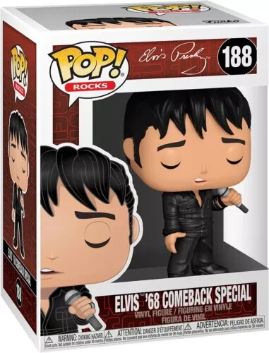 Funko Pop! - ELVIS '86 COMEBACK SPECIAL 188 ☆ ELVIS PRESLEY ☆ Funko Rocks ☆ 2020