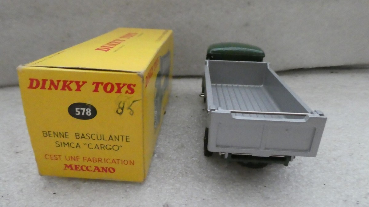 Dinky Toys France 578 - Simca Cargo Benne Basculante - Miniature Collection Boîte