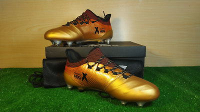 Adidas X 17.1 Leather GOLD Rare boots mens Football/Soccers Adidas X 17.1 Leather GOLD Rare boots mens Football/Soccers