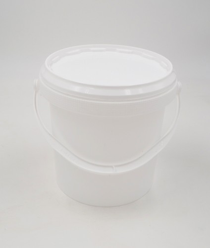 Druckdeckeleimer 1 Liter aus Kunststoff für Lebensmittel und Honig geeignet - Bild 2 von 3