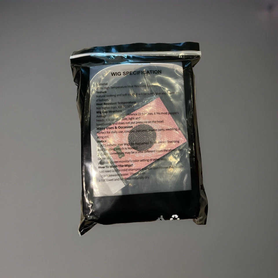 Peluca blanca y negra para disfraz de cruella mujer pelo corto ondulado Foto 3 de 4