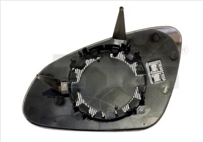 TYC 325-0108-1 Spiegelglas, Außenspiegel links für OPEL