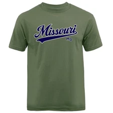 State of Missouri Swoosh MO Graphic T-shirt