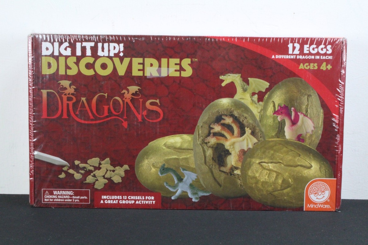Dig it Up! Dragons Eggs Discovery Archaeology Toy Fun Kid Gift NEW