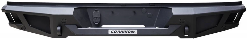 Go Rhino BR20 Replacement Full Width Rear Bumper for 15-19 Silverado 3500 HD Foto 3 de 4