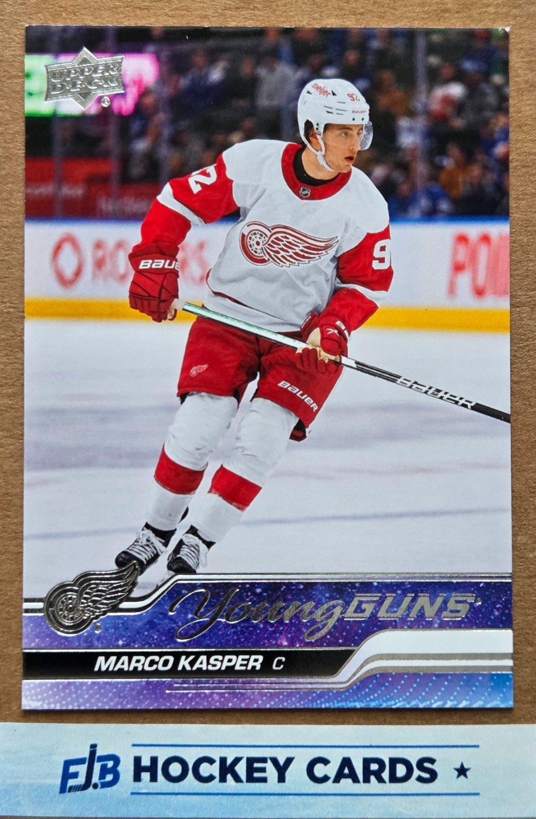 2023-2024 Upper Deck Series 1 Marco Kasper #241 Young Guns