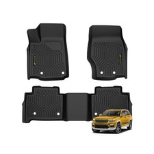 CNNELL Car Floor Mats Cargo Liners Compatible with Jeep Grand Cherokee 2022-2...