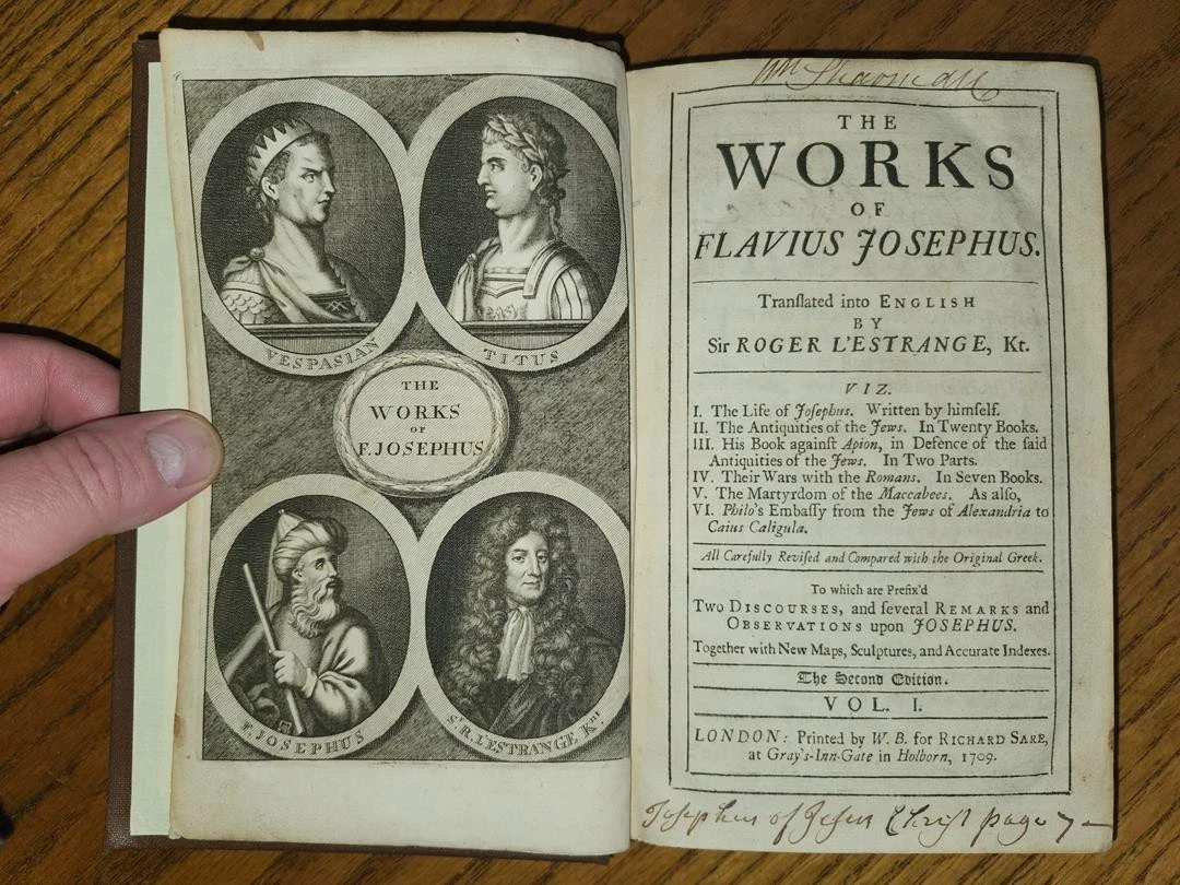 Flavius Josephus In Antiquarian & Collectible Books for sale | eBay
