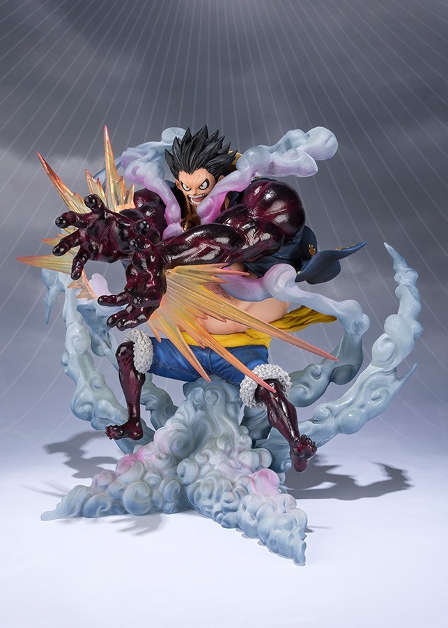 Figurine One Piece - Monkey D Luffy Gear Four Bazooka Figuarts Zero 18cm
