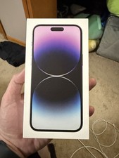 Apple MQ8W3LL/A iPhone 14 Pro Max Deep Purple, 256GB BOX ONLY USB-C to lightning