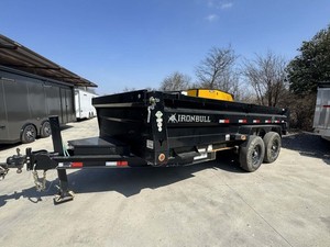 USED 2025 Iron Bull 83X16 Dump Trailer HYDRAULIC JACK
