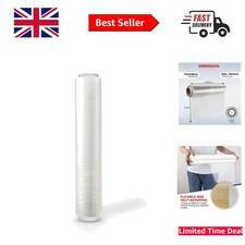 High-Grade 400mm Clear Shrink Wrap - 20mu, Ideal for Furniture & Industrial Uses