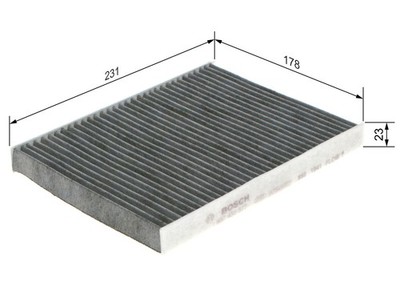 INNENRAUMFILTER POLLENFILTER FÜR FIAT BRAVO II (198 ) - BOSCH 1 987 432 377