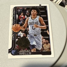2025-26 Topps - Jaylen Wells #183 Memphis Grizzlies