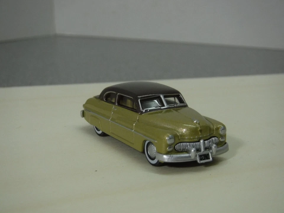 Mercury Eight Coupe' (1949-51), Tan/Haiti beige, Metall, Oxford Diecast, H0 1:87
