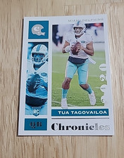 2020 Panini Chronicles TUA TAGOVAILOA Rookie Card RC #60 Miami Dolphins. rookie card picture