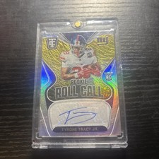 2024 Totally Certified Rookie Roll Call Tyrone Tracy Jr. #RRC-TTJ Auto GOLD /10