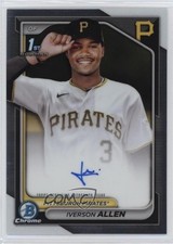 2024 Bowman Chrome Prospect Auto Iverson Allen #CPA-IA Auto 19n6
