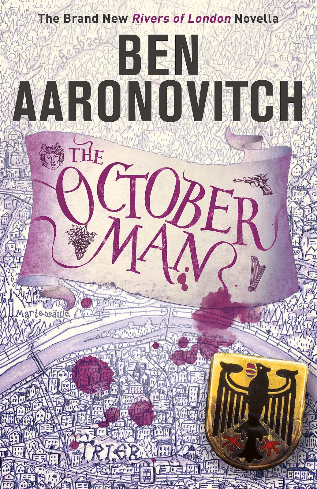 October Man by Ben Aaronovitch Paperback Fantasy & Paranormal Fiction Novel