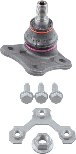 1X LemfÖRder 17619 02 Trag-/FüHrungsgelenk FüR VW Audi Skoda Seat-image